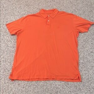 Nautica Men's Orange Polo Shirt. XXL